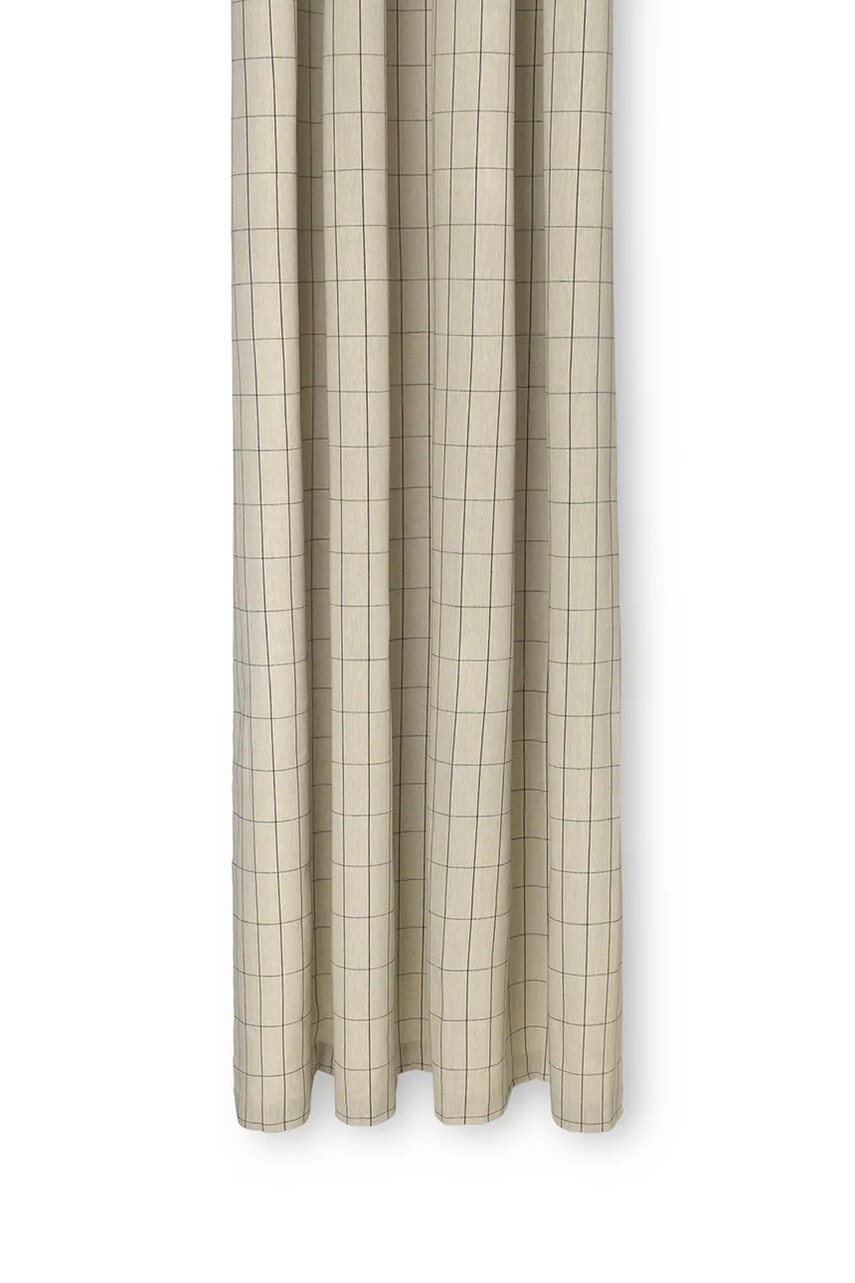 ferm LIVING perdea de duș Chambray culoarea bej