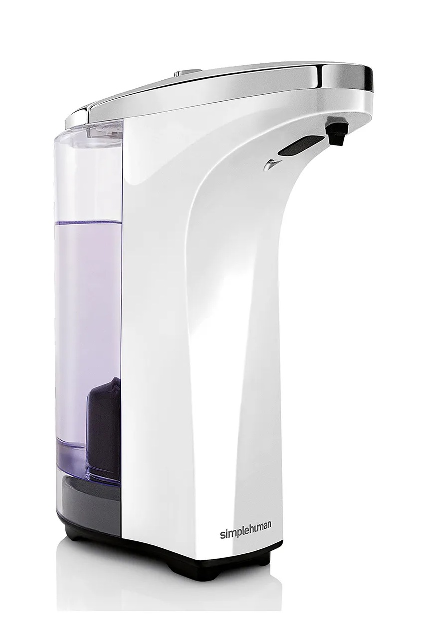 Simplehuman dozator de săpun fără atingere Compact 237 ml culoarea alb