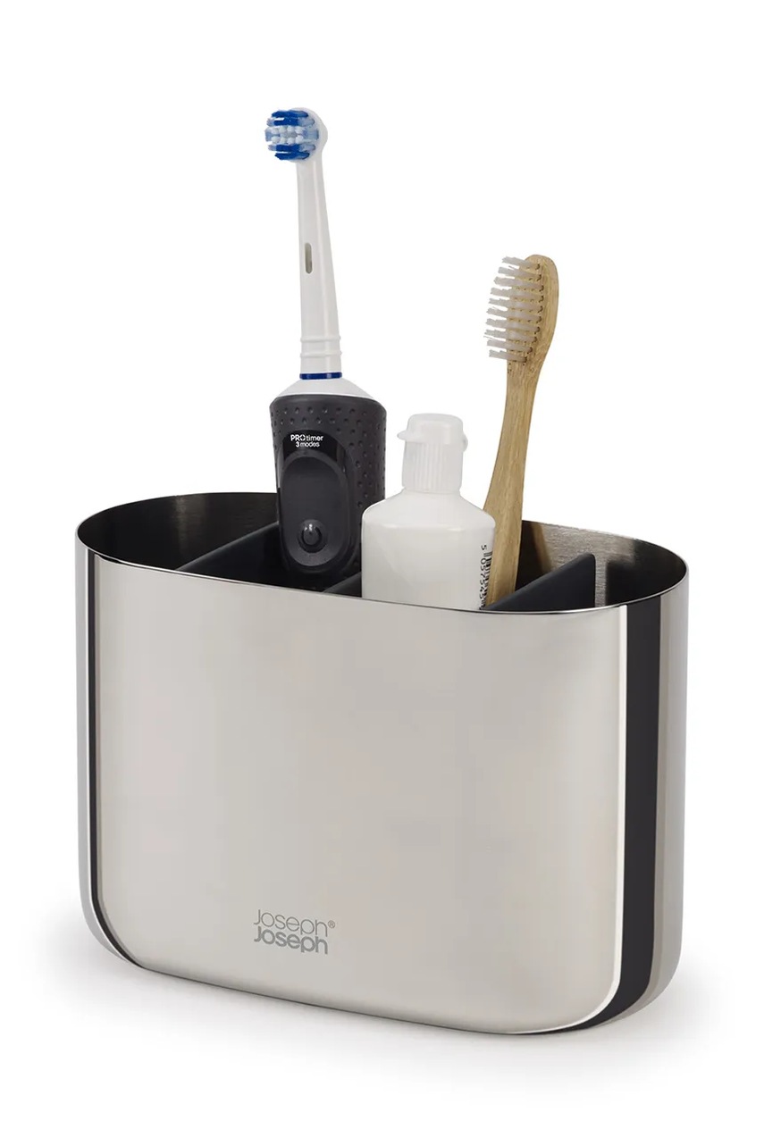 Емкость для зубных щеток Joseph Joseph цвет серый