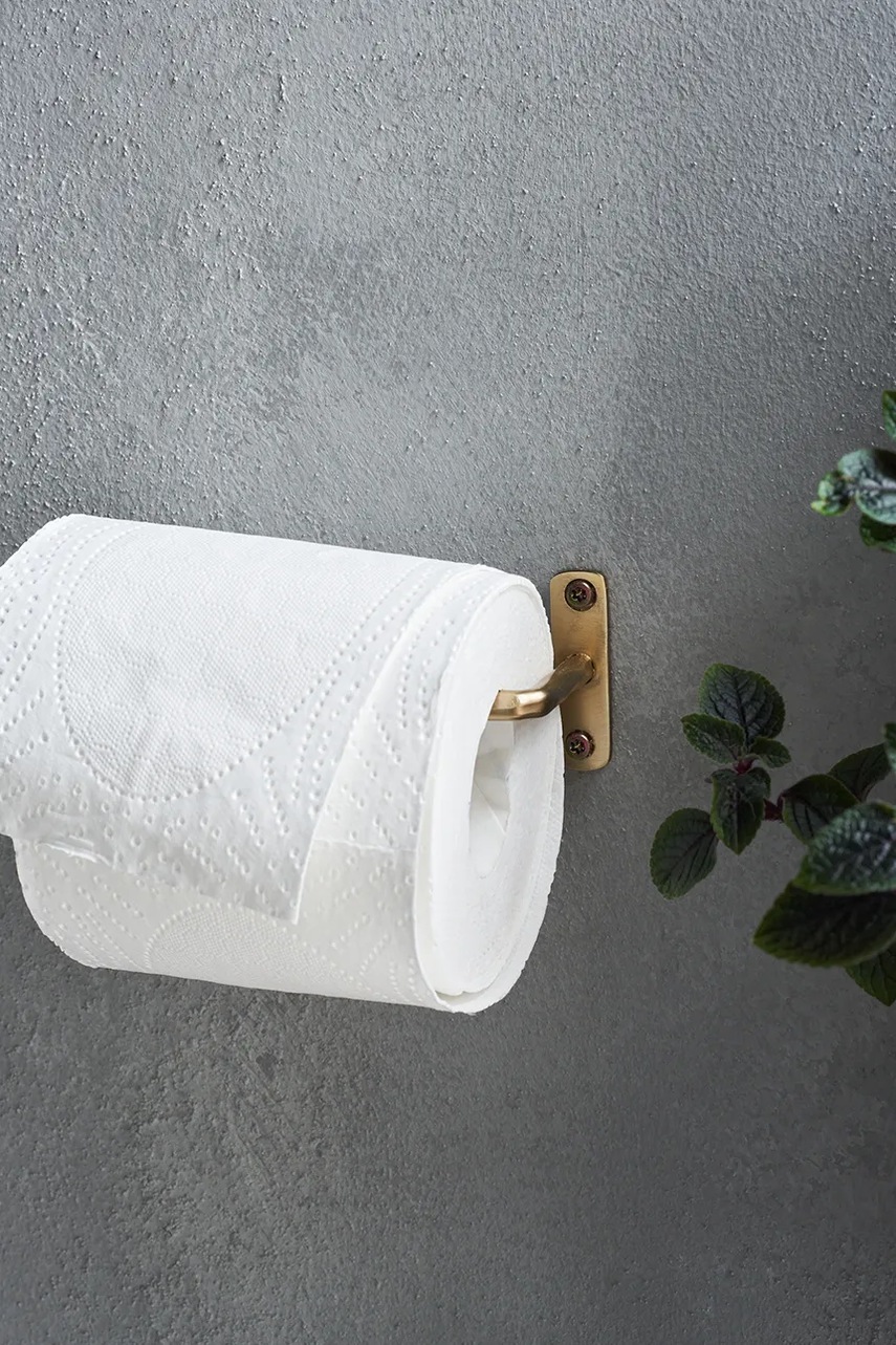 Θήκη χαρτιού τουαλέτας με δίσκο House Doctor HDPaper 6 x 13 cm χρώμα: πράσινο φωτογραφία