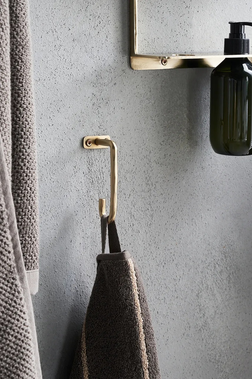 Κρεμάστρα τοίχου House Doctor HDWelo 10 x 4 cm χρώμα: πράσινο φωτογραφία