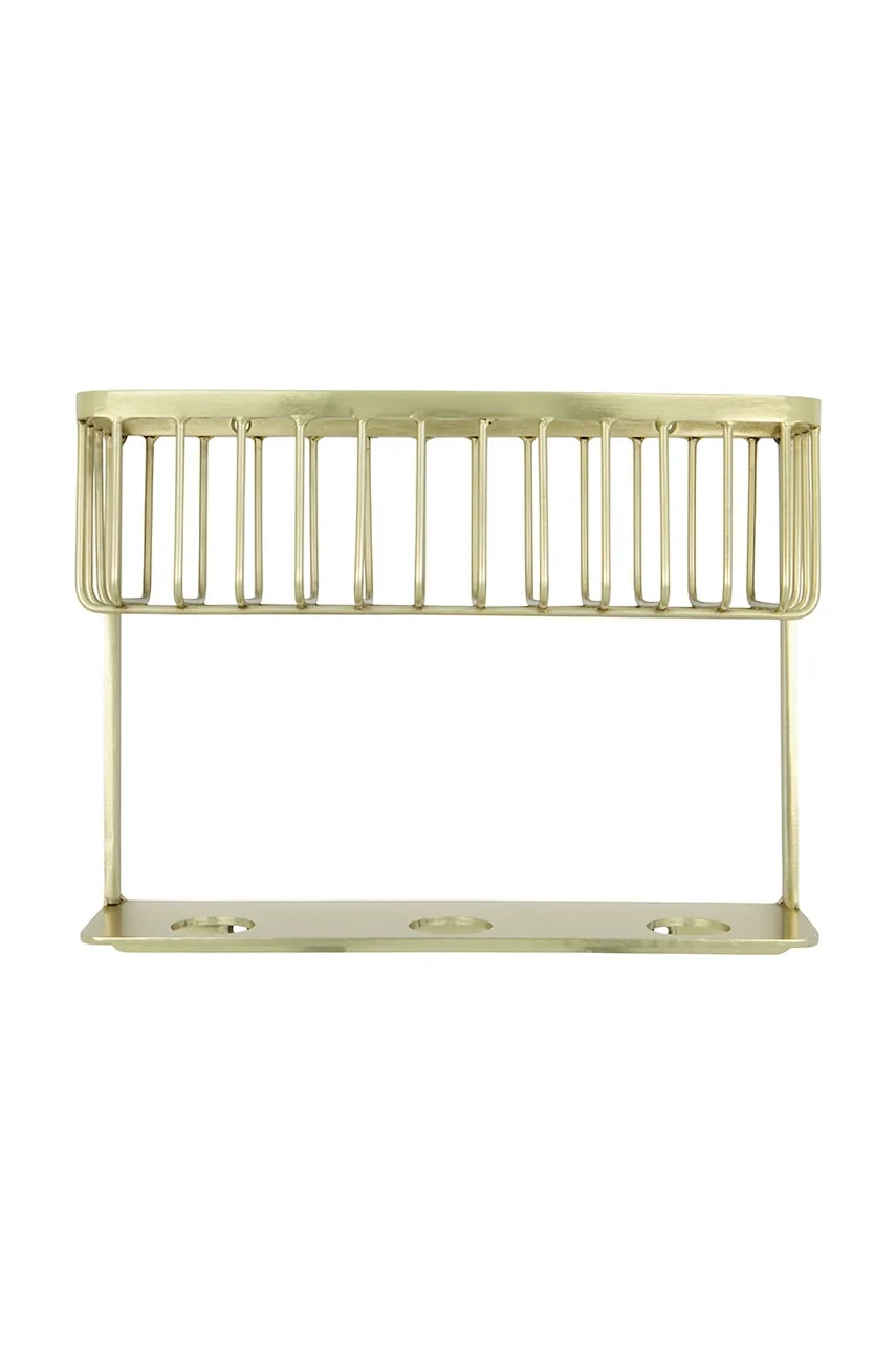 House Doctor raft pentru baie HDBath 20 x 25,5 xm culoarea galben