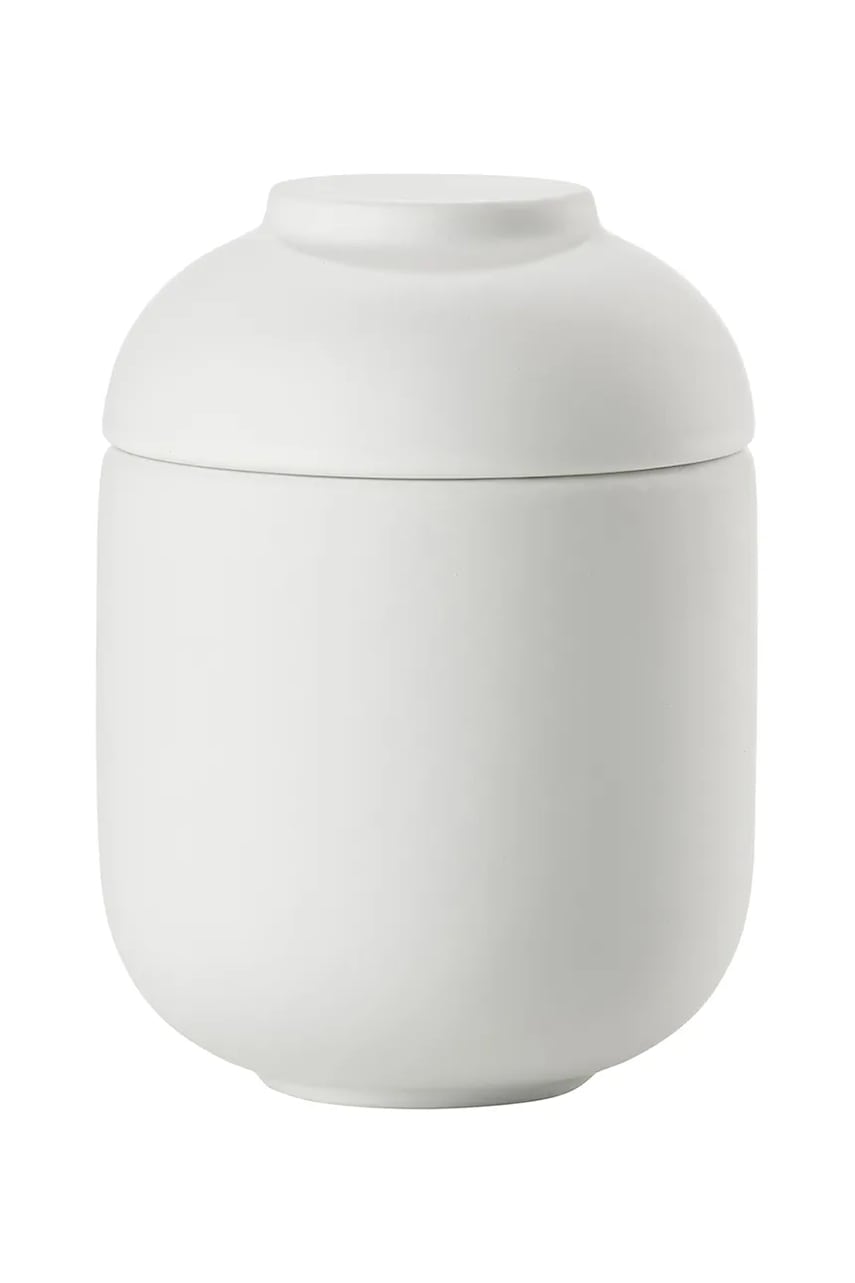 Zone Denmark recipient cu capac 6,5 x 9 cm culoarea alb