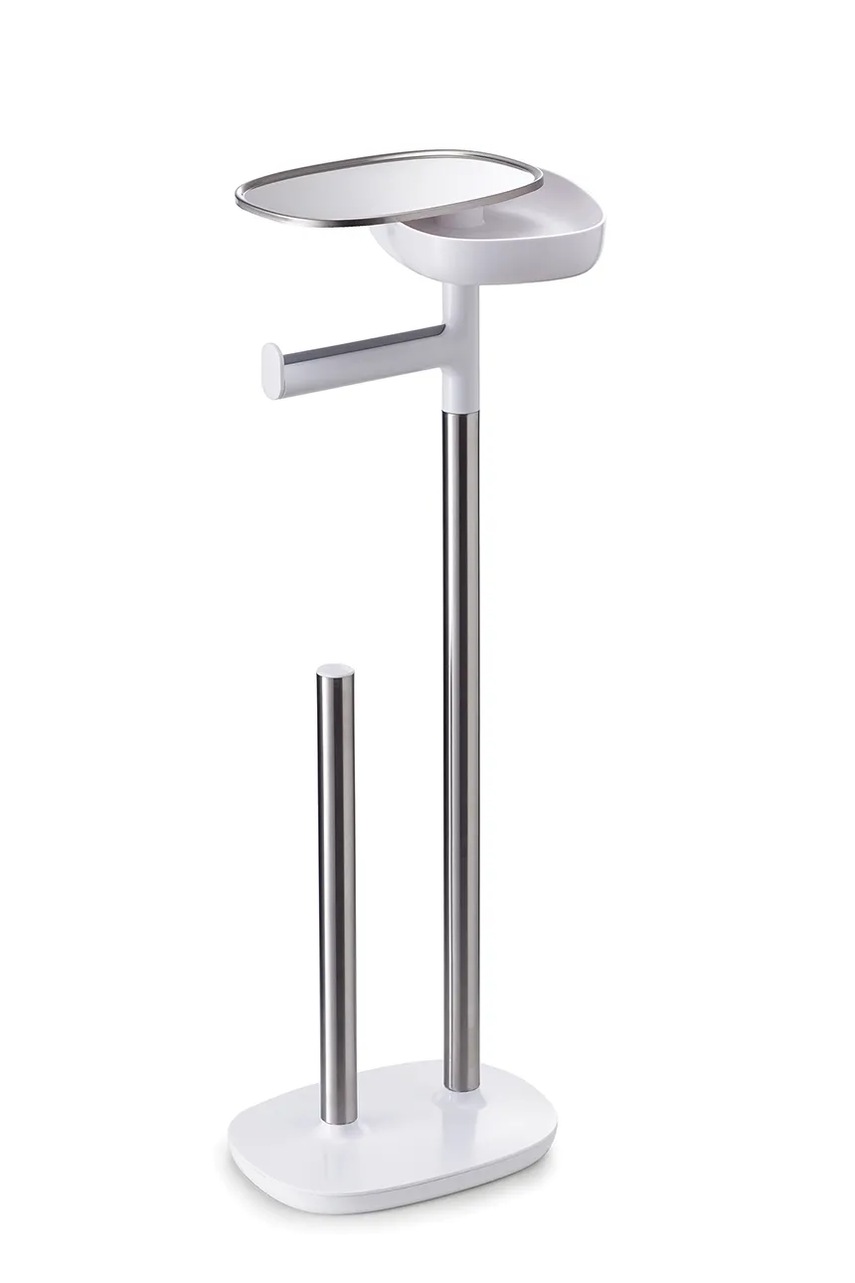 Держатель для туалетной бумаги с полочкой Joseph Joseph EasyStore 68 cm цвет белый
