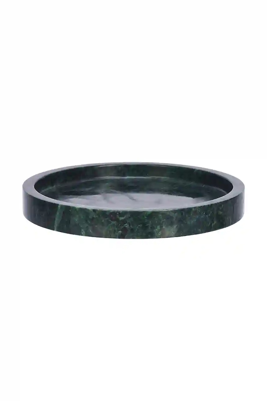 Madam Stoltz tavă decorativă 20 cm culoarea verde