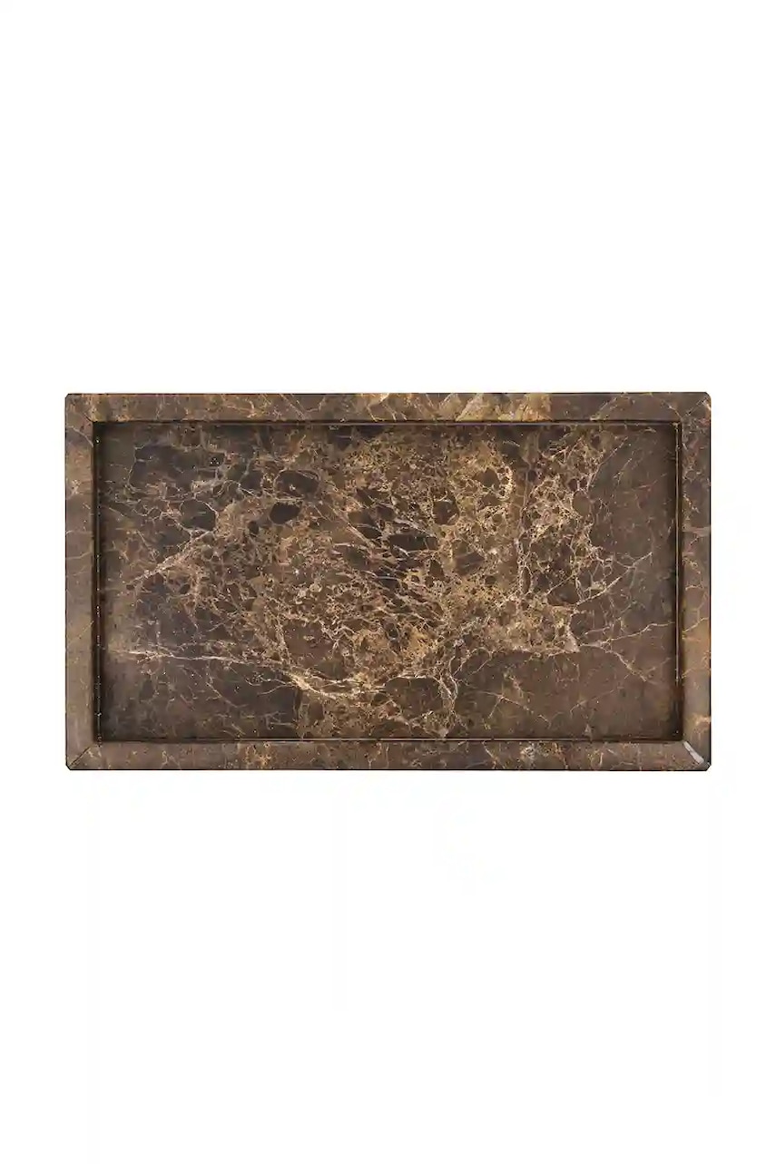 House Doctor tavă decorativă HDAble 24 x 14 cm culoarea maro