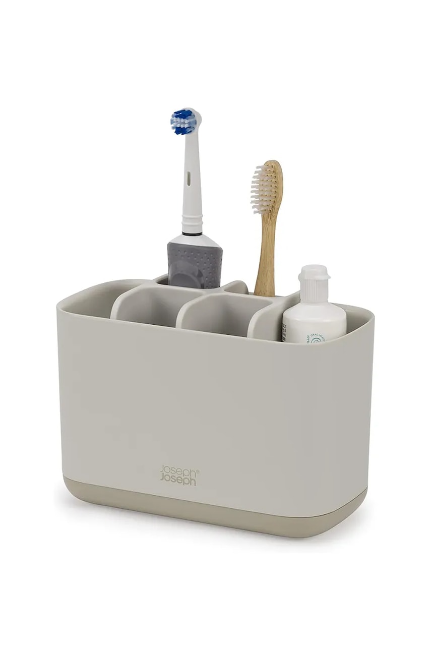 Емкость для зубных щеток Joseph Joseph EasyStore L 18 x 23 x 10 cm цвет бежевый Емкость для зубных щеток Joseph Joseph EasyStore L 18 x 23 x 10 cm цвет бежевый