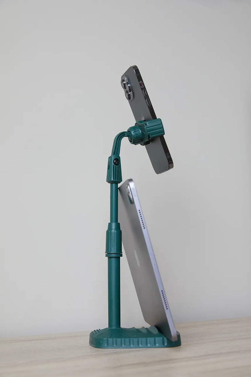 Βάση τηλεφώνου Gentlemen's Hardware Phone Tripod χρώμα: πράσινο φωτογραφία