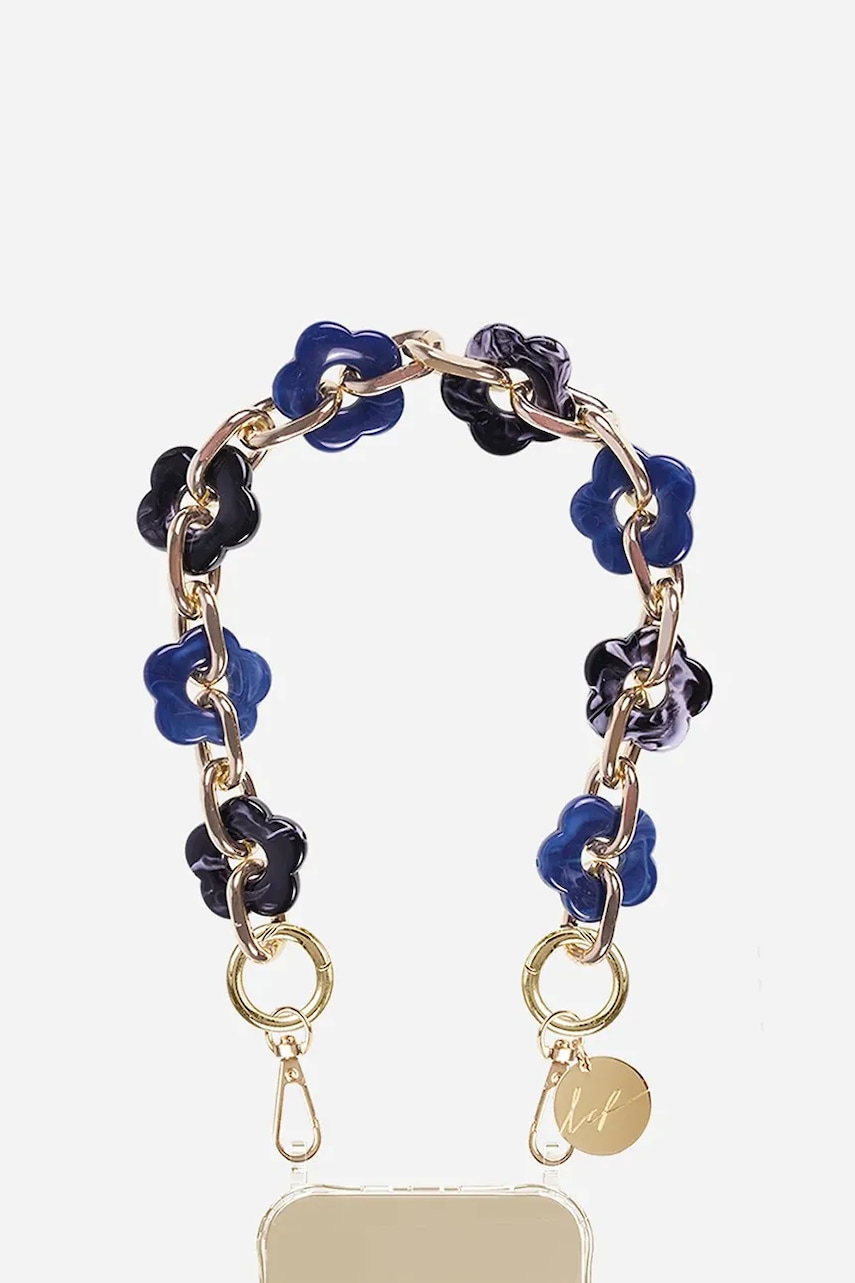 LaCoqueFrançaise curea telefon 40 CM culoarea bleumarin