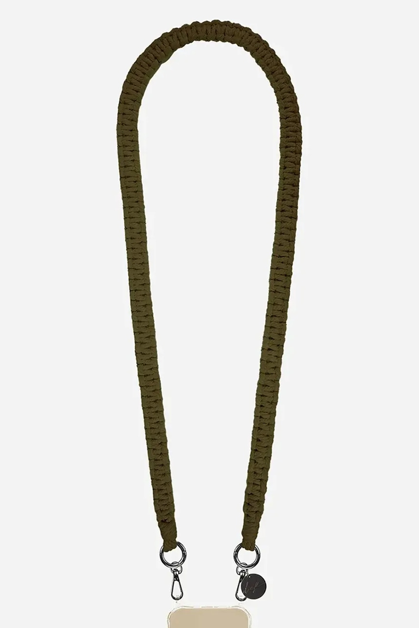 LaCoqueFrançaise curea telefon 120 CM culoarea verde