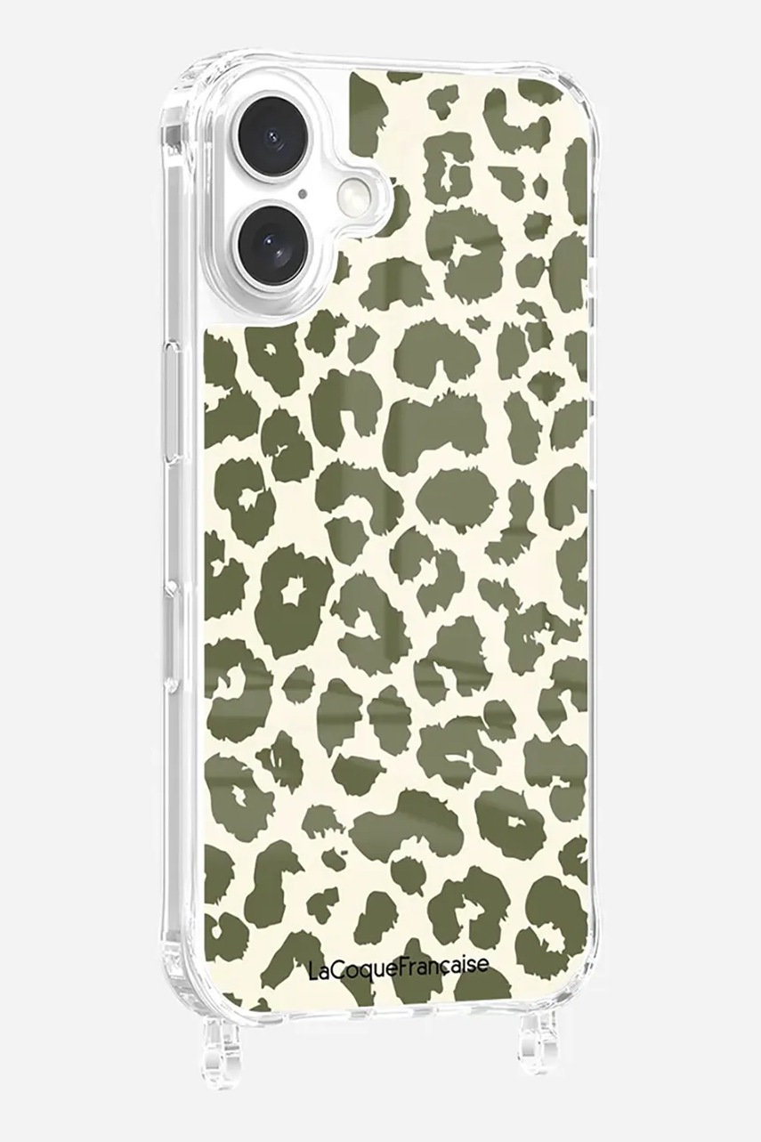 Θήκη κινητού LaCoqueFrançaise iPhone 16 χρώμα: πράσινο φωτογραφία