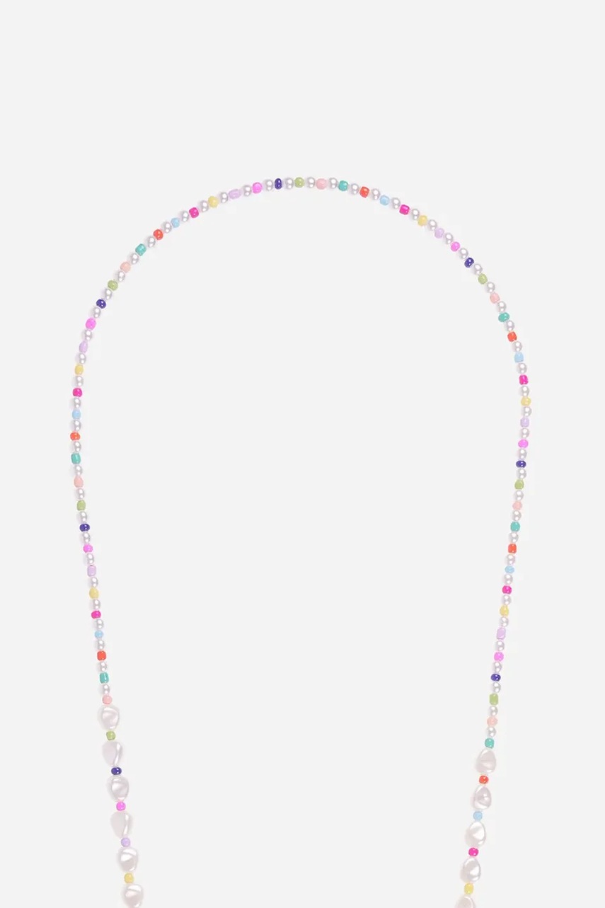 Αλυσίδα τηλεφώνου LaCoqueFrançaise Anael 120 cm χρώμα: πολύχρωμο φωτογραφία