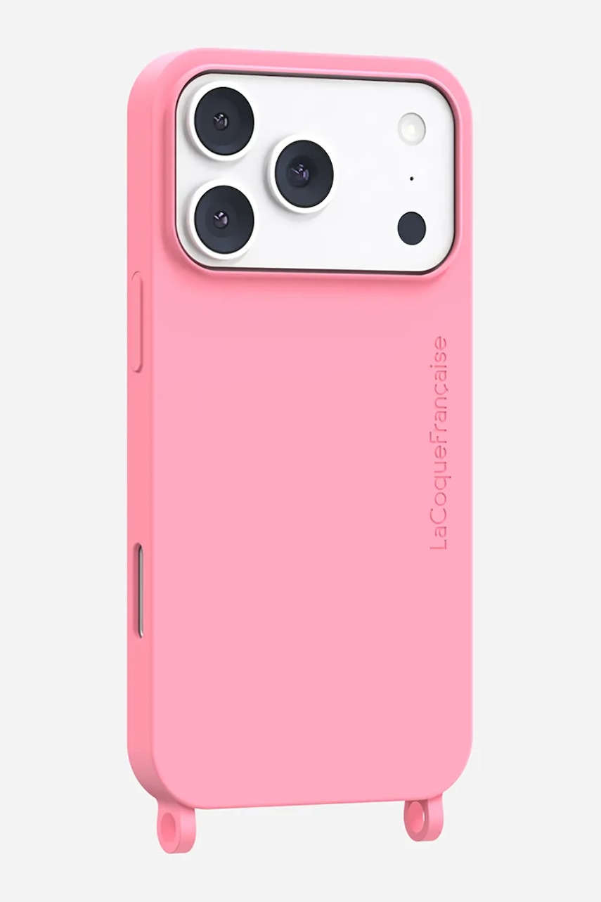 LaCoqueFrançaise husă pentru telefon IPHONE 17 PRO culoarea roz