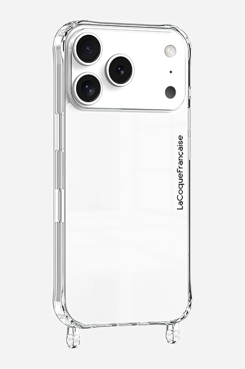 LaCoqueFrançaise husă pentru telefon IPHONE 17 PRO culoarea transparent