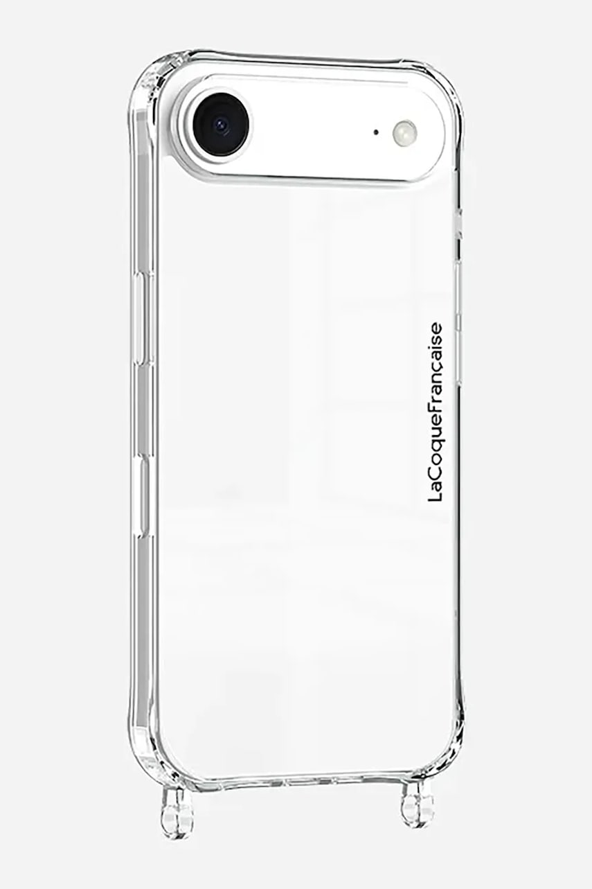 LaCoqueFrançaise husă pentru telefon IPHONE 17 AIR culoarea transparent