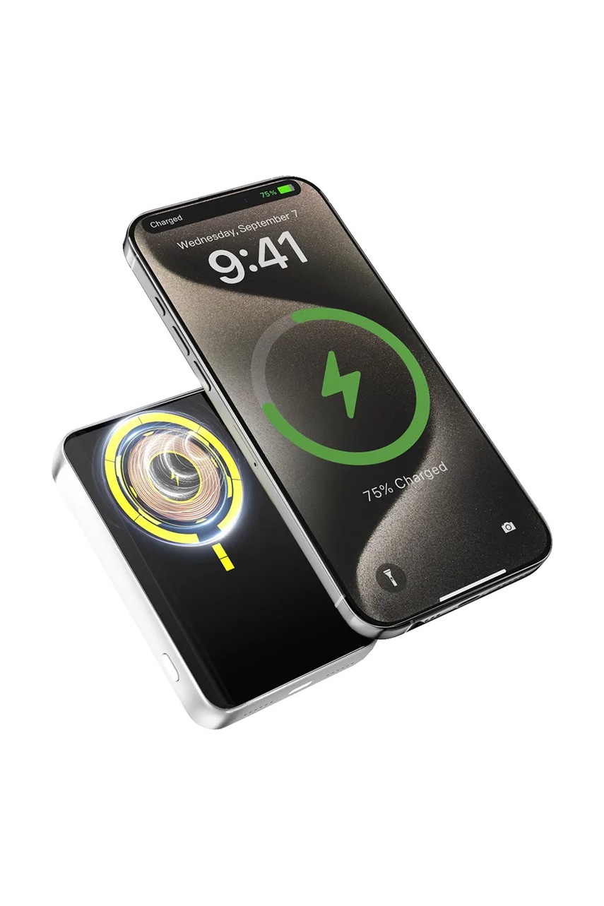 Powerbank με ενσωματωμένη κονσόλα παιχνιδιών Reset Club Powerbank Gaming 7,5 × 2 × 11,5 cm χρώμα: πολύχρωμο φωτογραφία