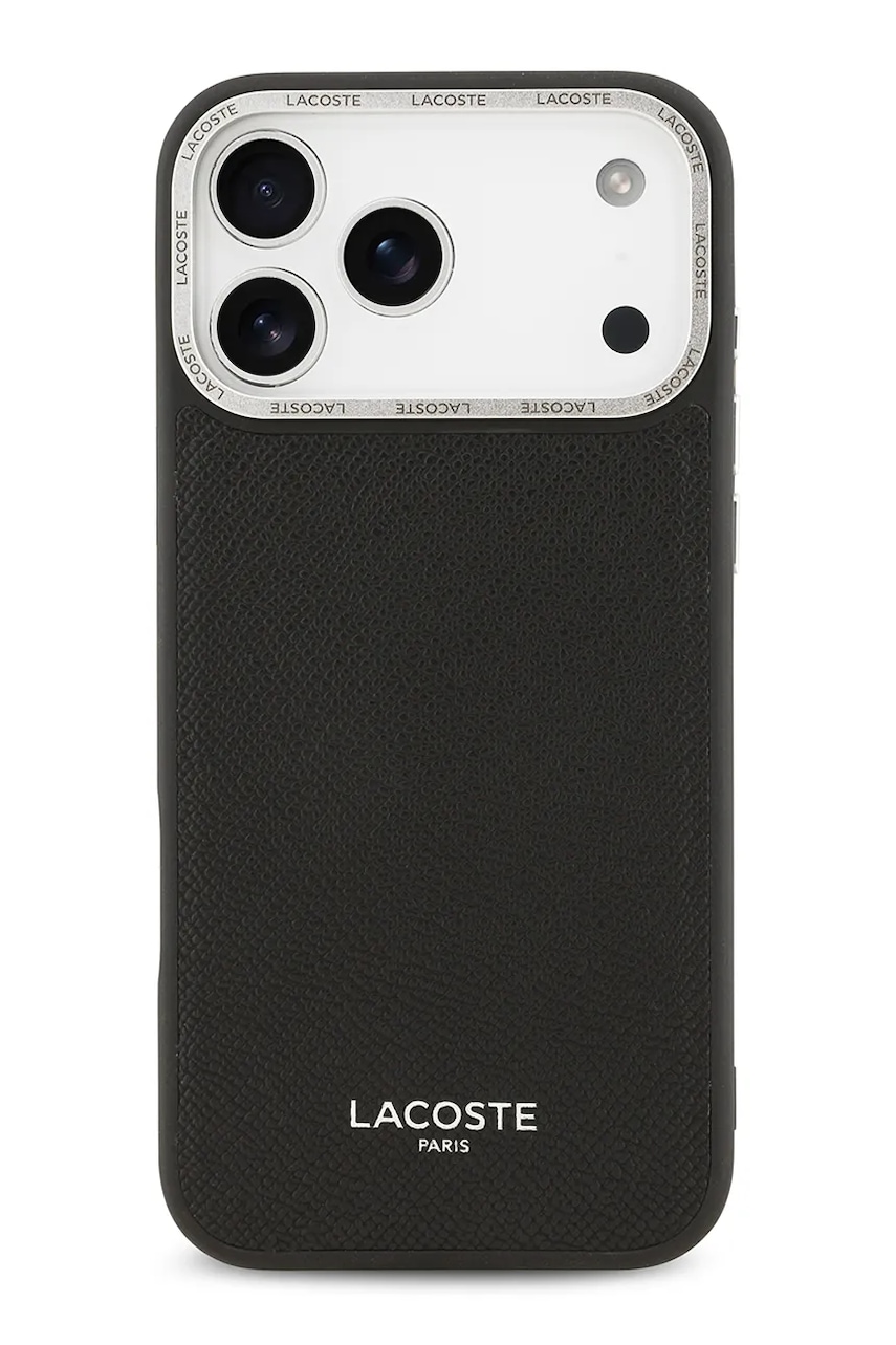 Lacoste etui na telefon z wbudowanym pierścieniem magnetycznym MagSafe iPhone 17 Pro Max