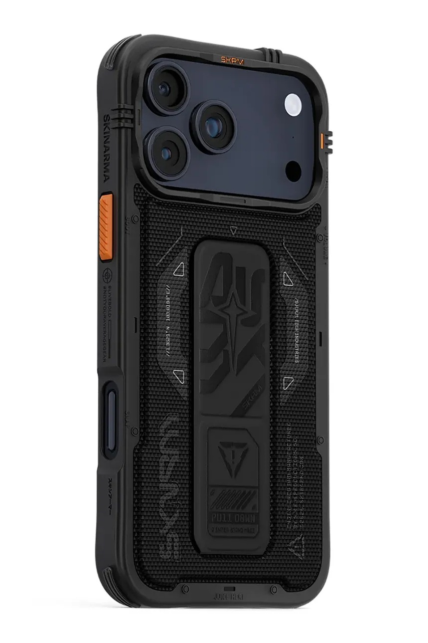 Puzdro na telefón so vstavaným magnetickým krúžkom Skinarma Phantom iPhone 17 Pro Max