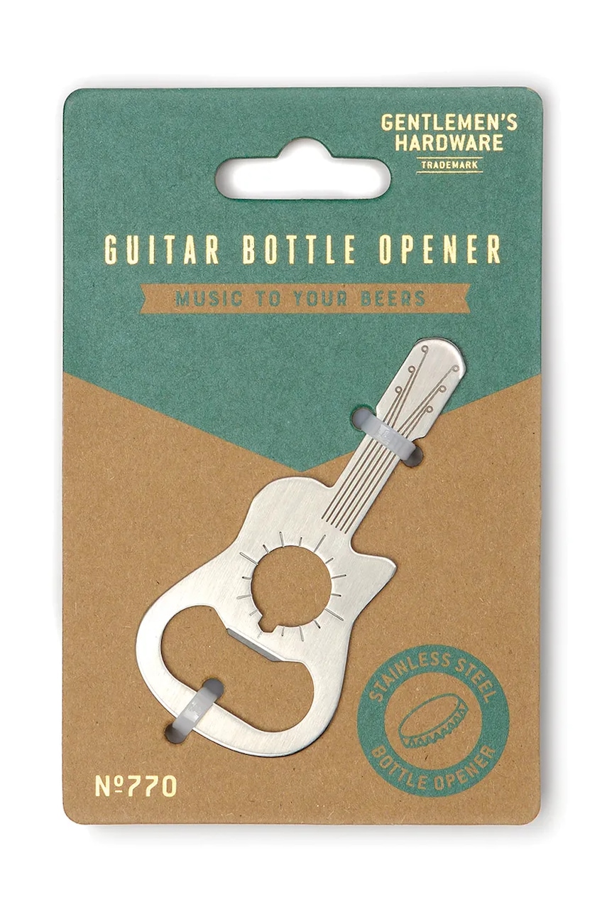 Открывалка для бутылок Gentlemens Hardware Mini Guitar Открывалка для бутылок Gentlemens Hardware Mini Guitar