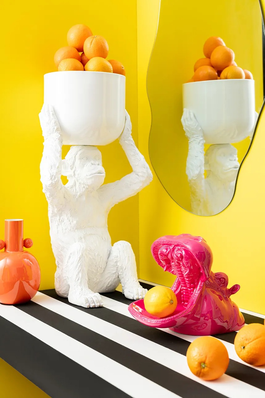 J-Line Monkey χρώμα: άσπρο φωτογραφία