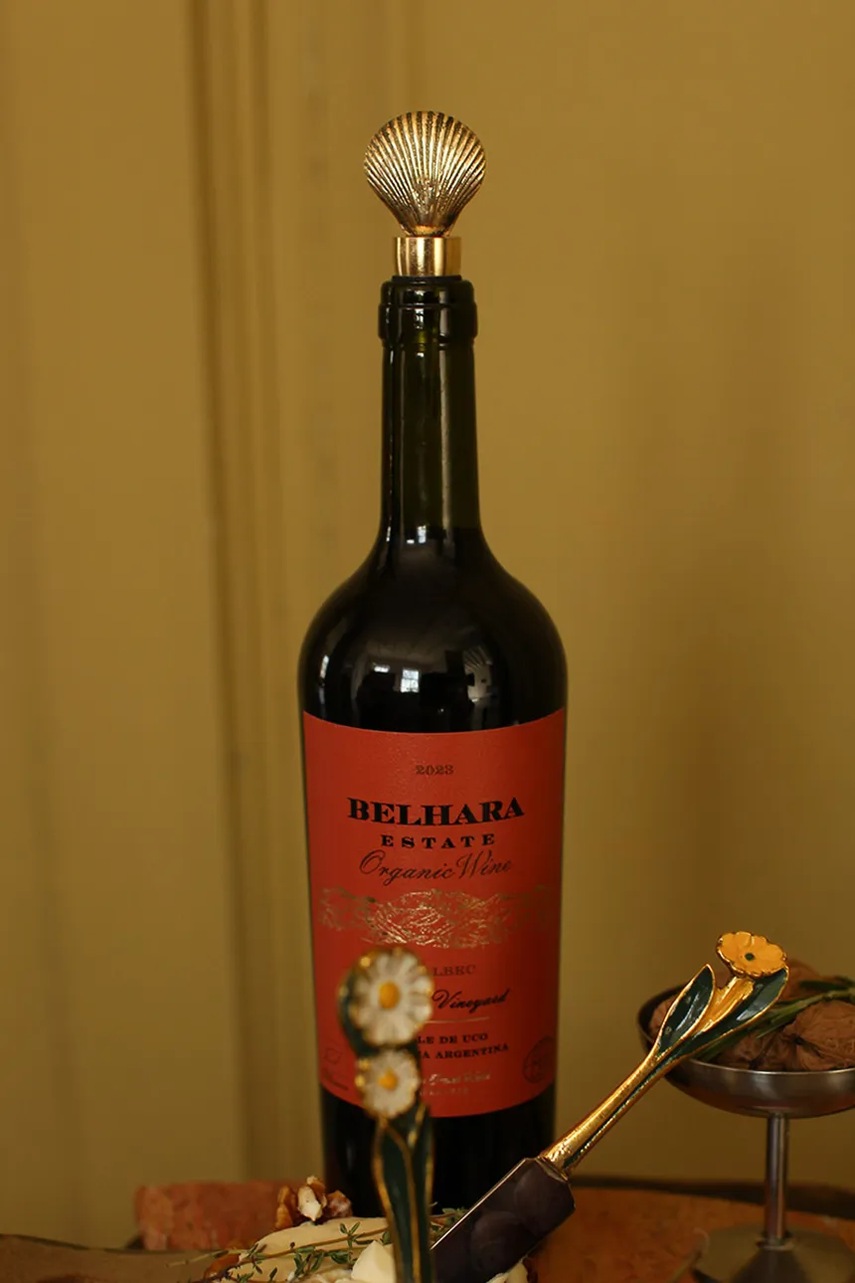 Πώμα για μπουκάλι Doing Goods  Abby Shell 9,5 x 4 x 2,5 cm φωτογραφία