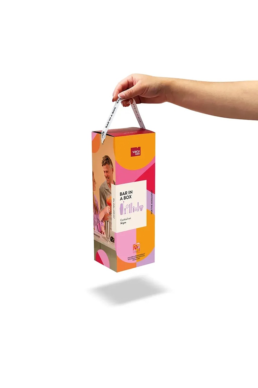 Σετ μπάρμαν Vacu Vin Cocktail Set Bar 9 x 9 x 21,2 cm 3 elementy φωτογραφία