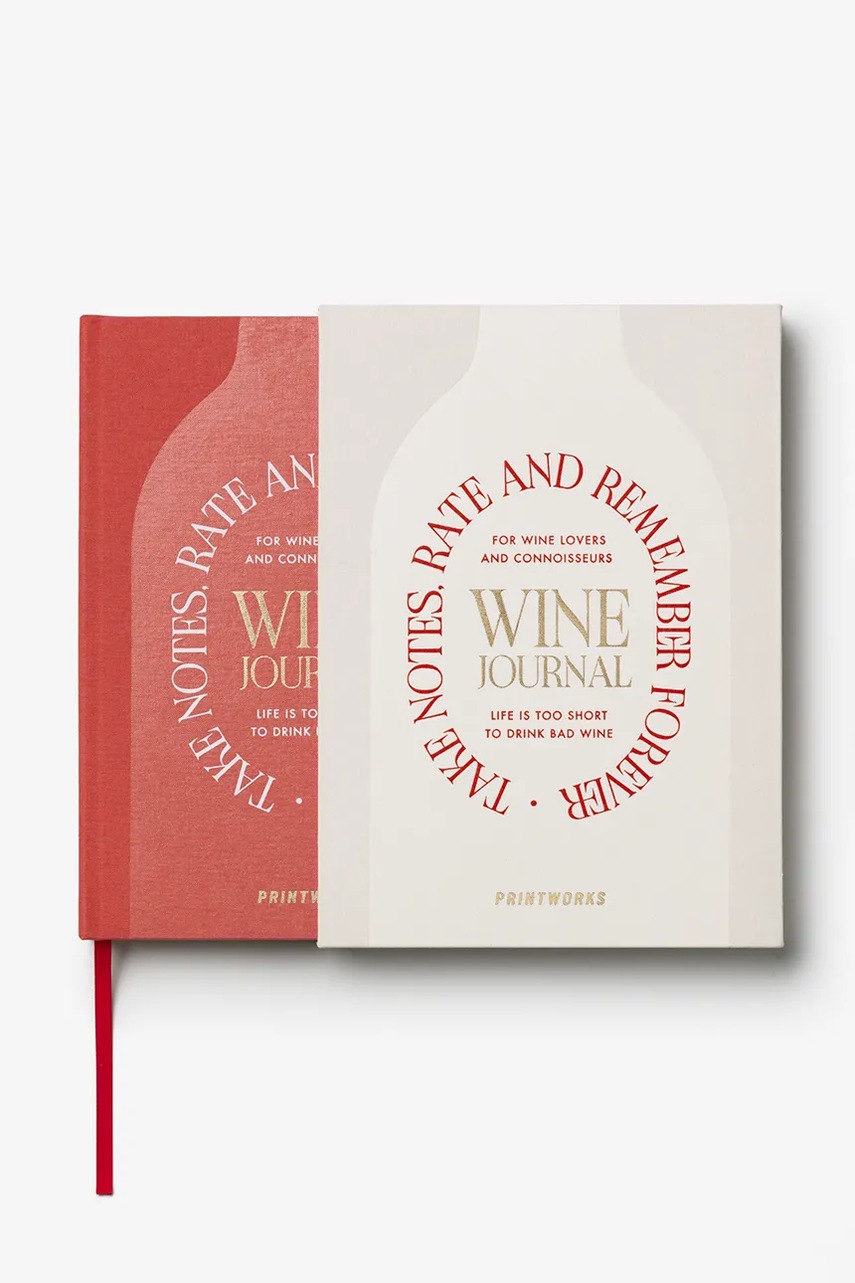 Ημερολόγιο γευσιγνωσίας κρασιών Printworks Wine Tasting Journal 25,5 x 17 cm φωτογραφία