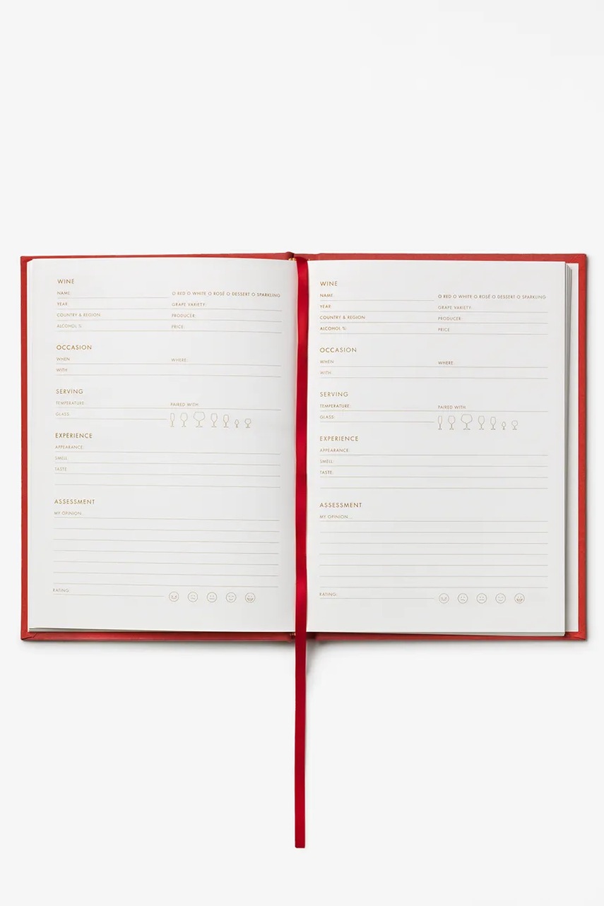 Ημερολόγιο γευσιγνωσίας κρασιών Printworks Wine Tasting Journal 25,5 x 17 cm φωτογραφία