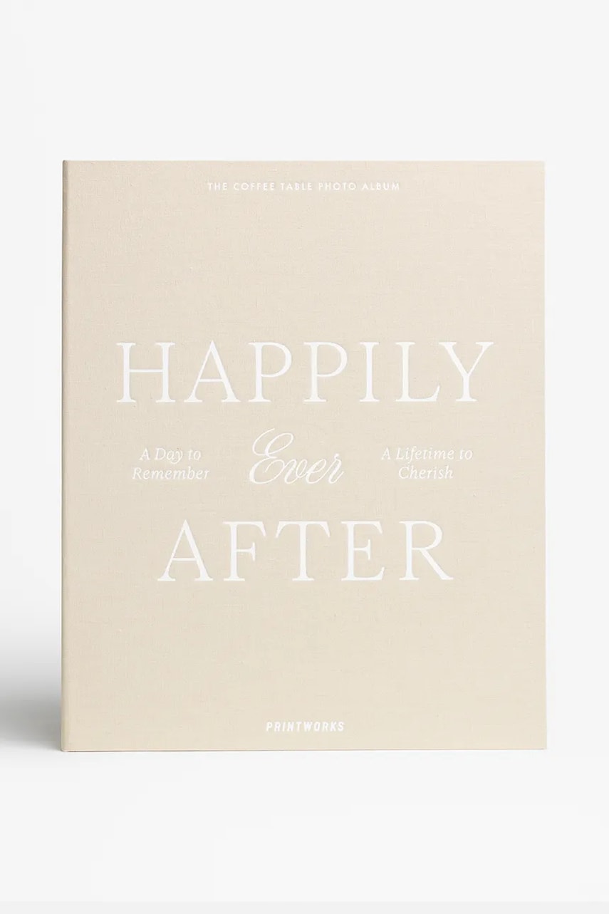 Printworks album foto Happily Ever After culoarea bej