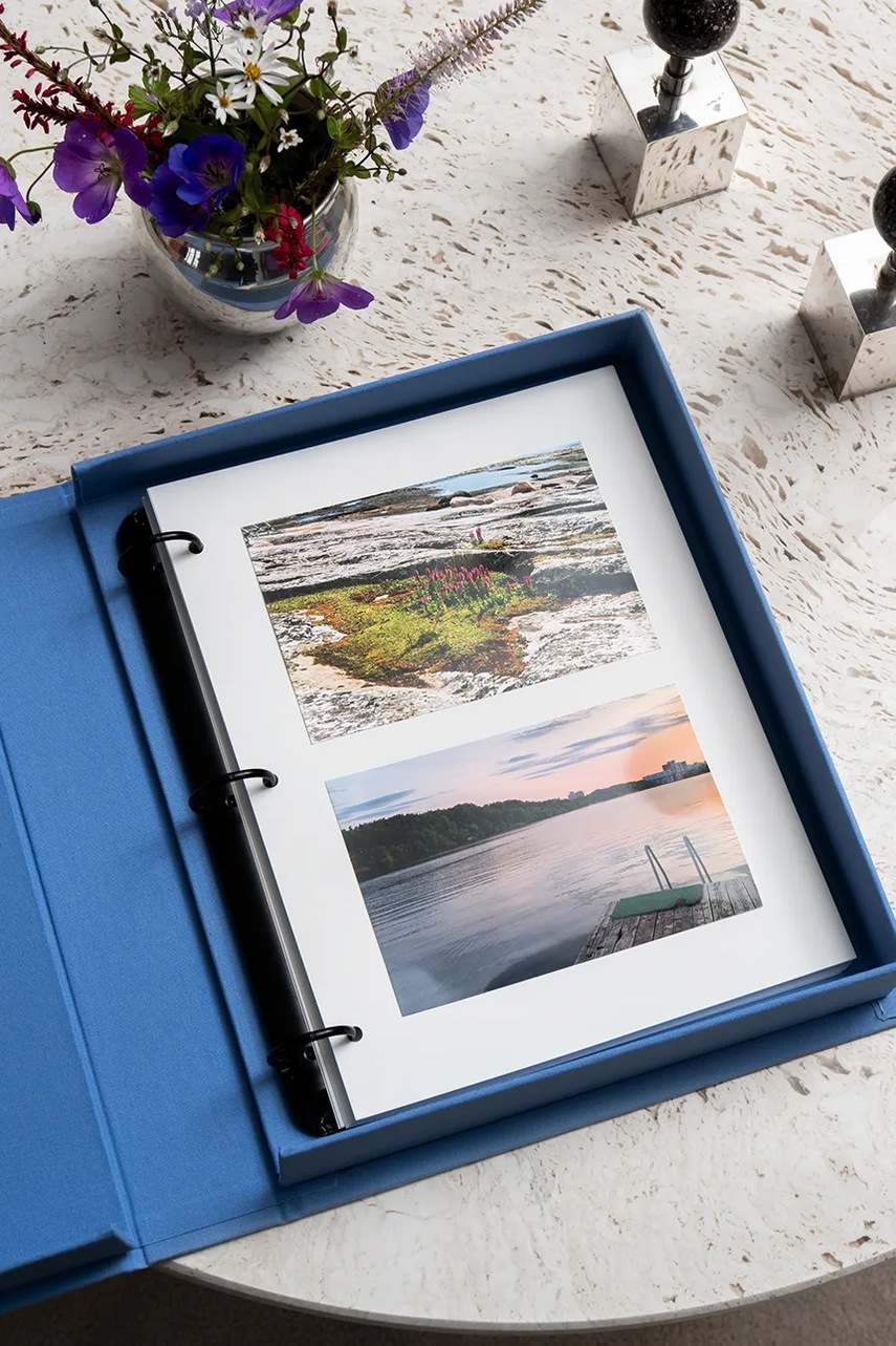 Άλμπουμ φωτογραφιών Printworks Moments That Matters The Most χρώμα: μπλε φωτογραφία