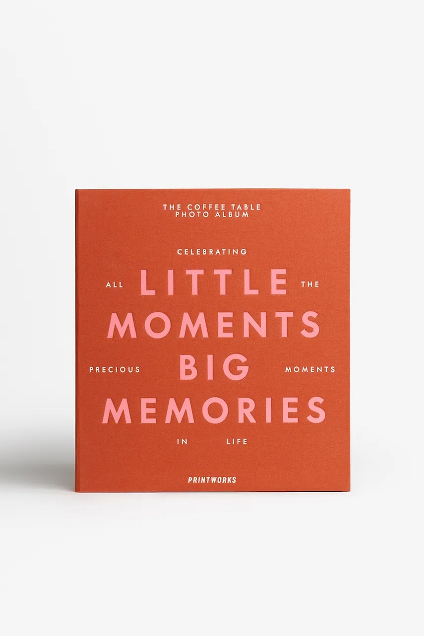 Printworks album foto Little Moments Big Memories 27 x 24 cm culoarea portocaliu