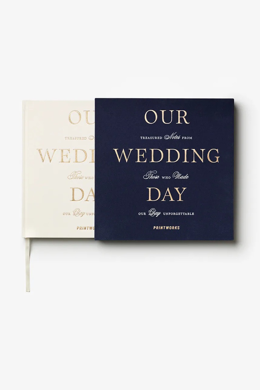 Βιβλίο επισκεπτών Printworks Wedding Guest Book 23,5 x 24 cm φωτογραφία
