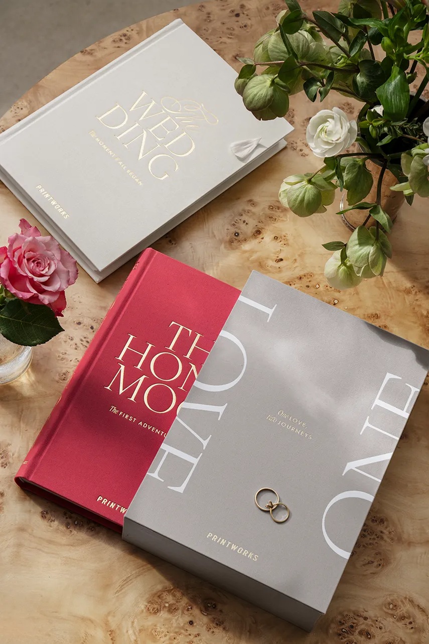 Βιβλίο με φωτογραφίες Printworks Photo Book Wedding 28,7 x 20,2 cm 2-pack φωτογραφία