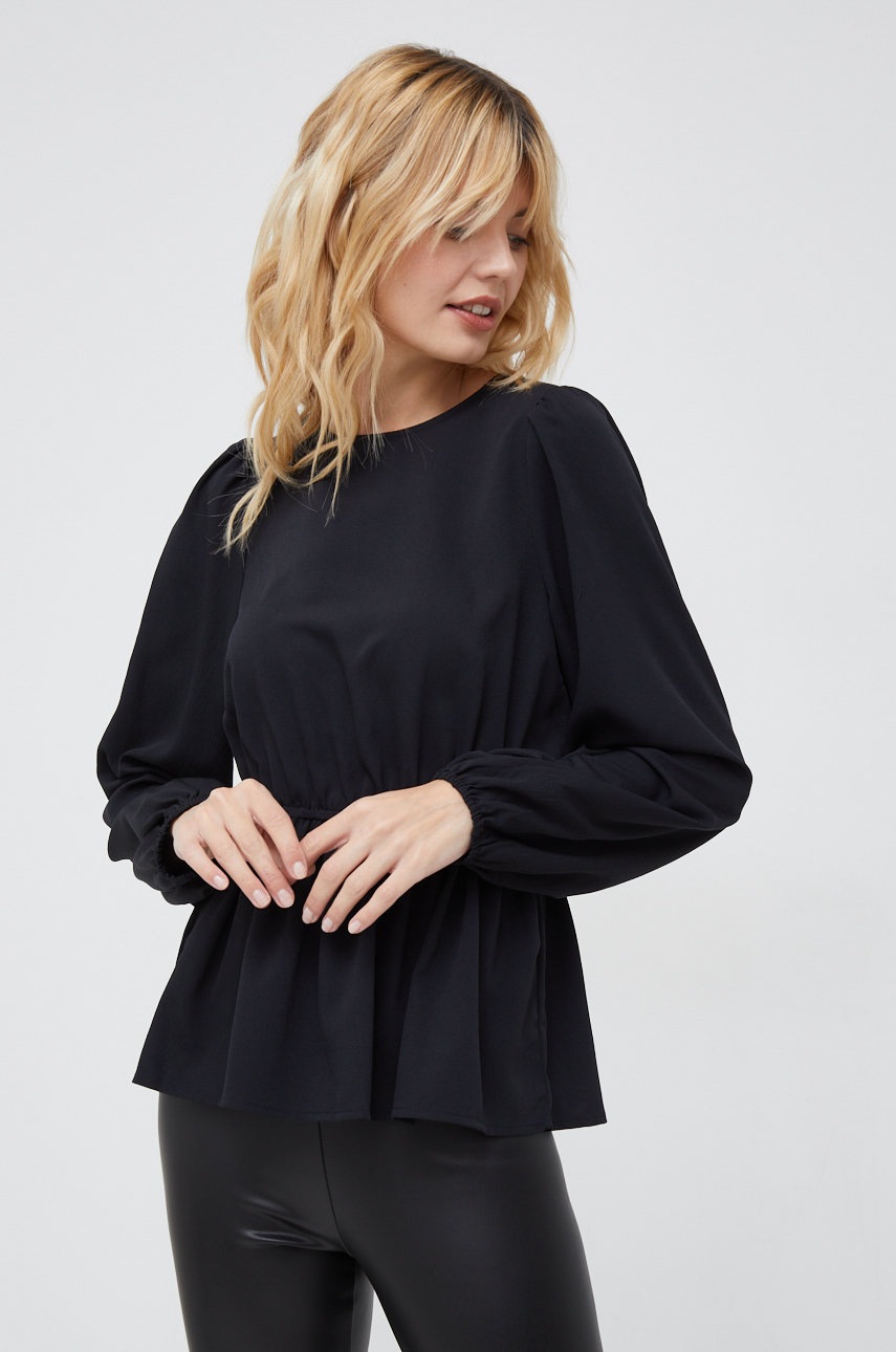 

Блуза Vero Moda в черно с изчистен дизайн, Черен