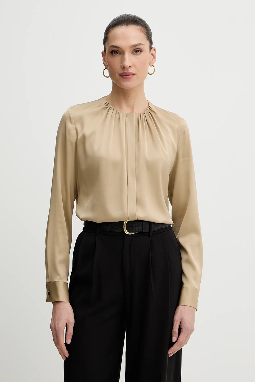 BOSS cămașă din mătase Banorah regular, 50538481