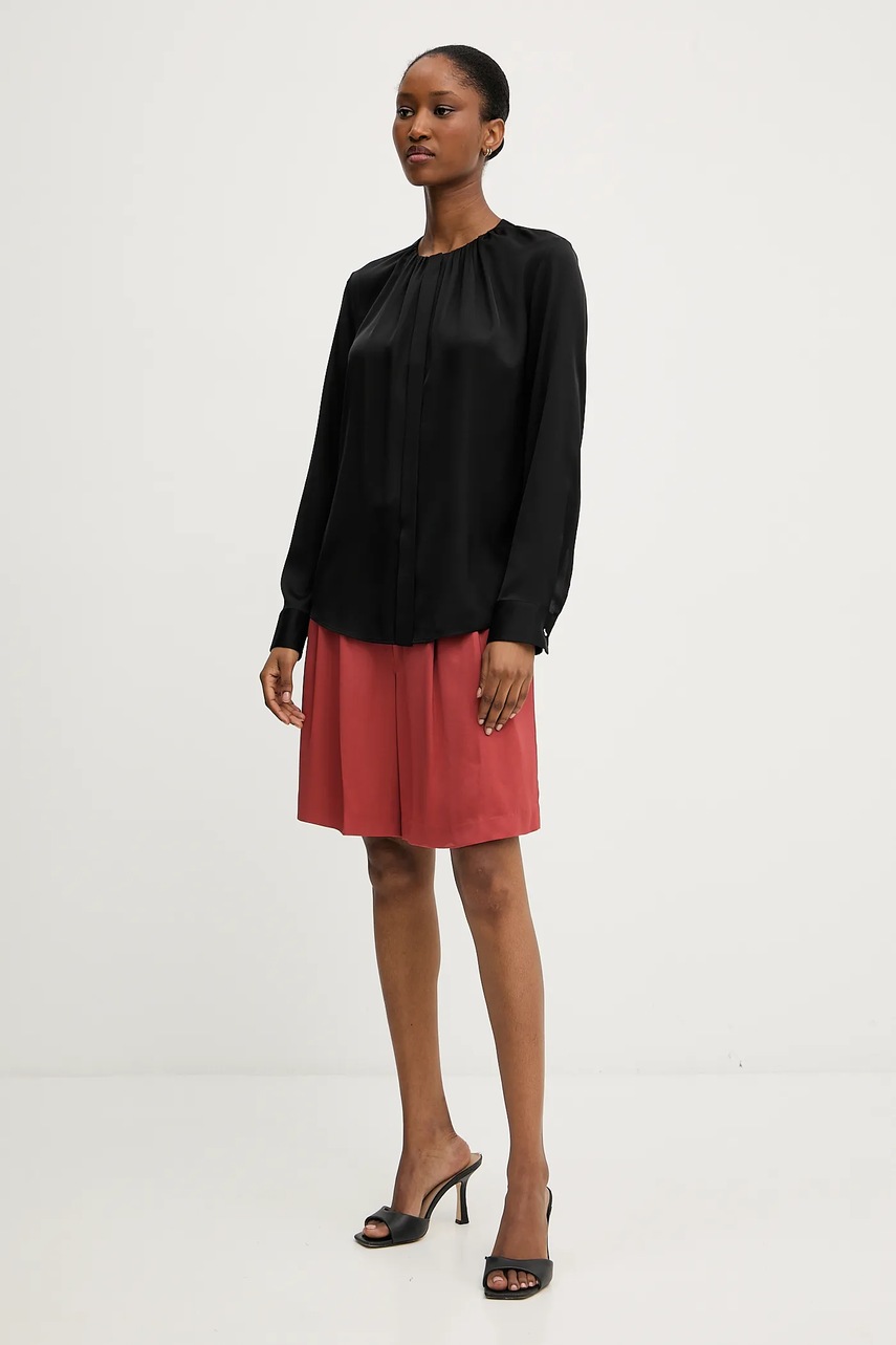 Шелковая рубашка BOSS regular 50538481