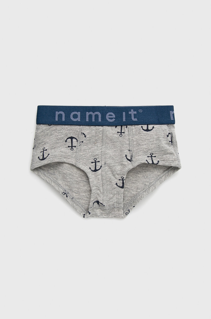 

Дитячі труси Name it (3-pack) колір фіолетовий