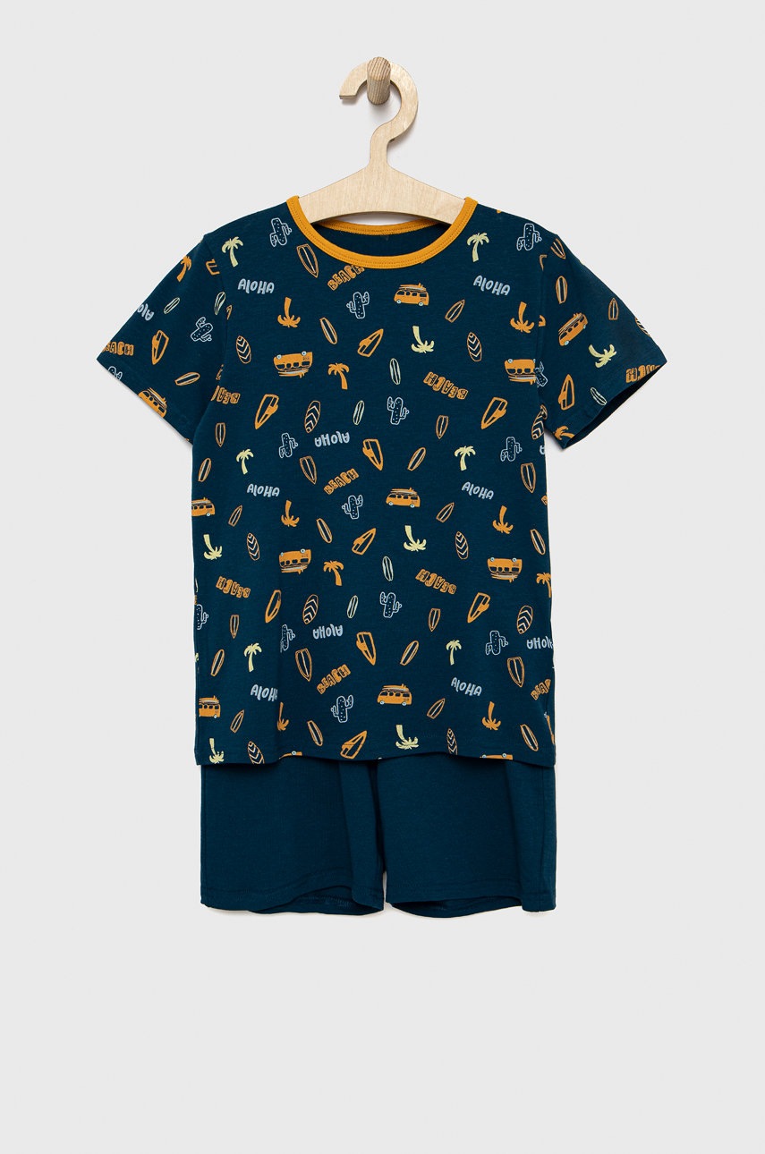 

Детска пижама Name it с десен, Син