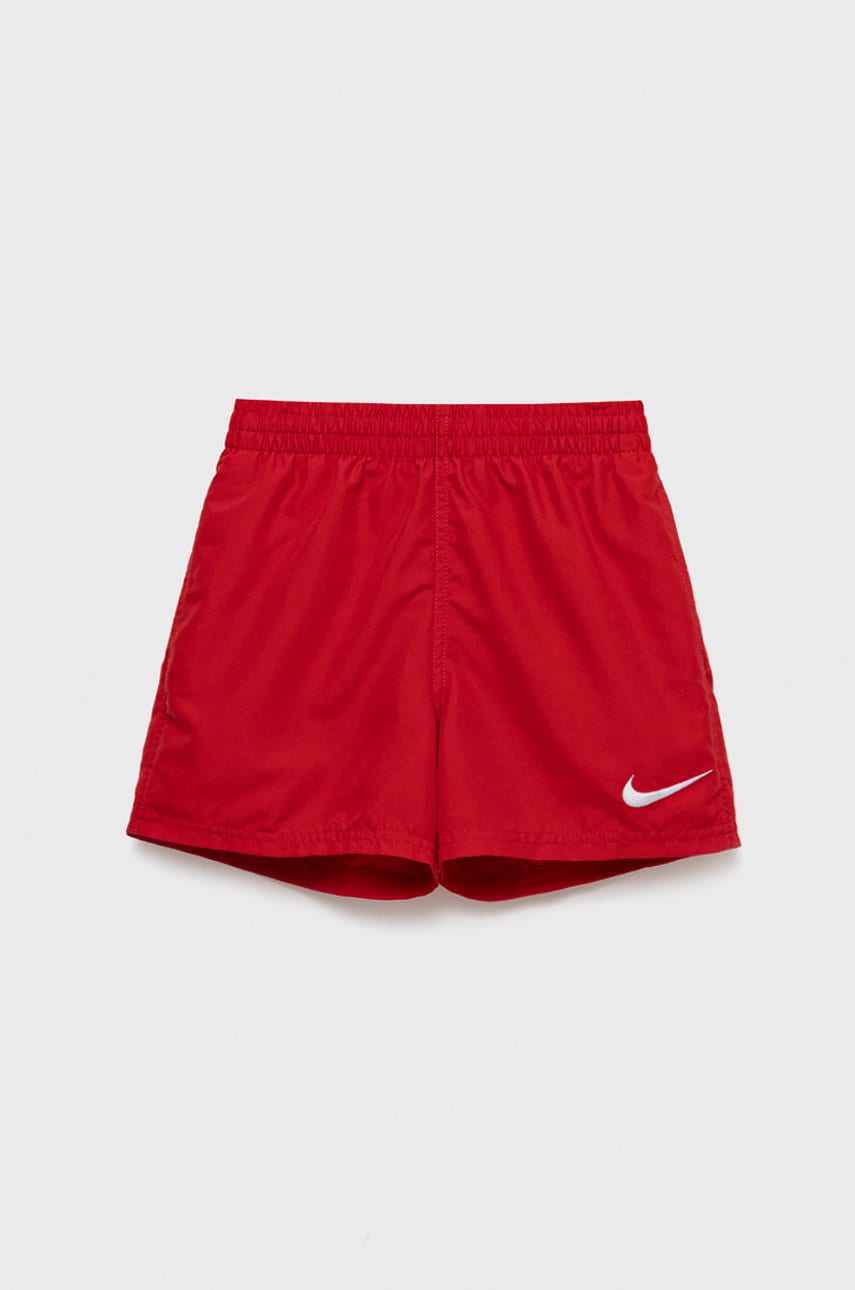 Nike kids pantaloni scurti de baie copii culoarea rosu