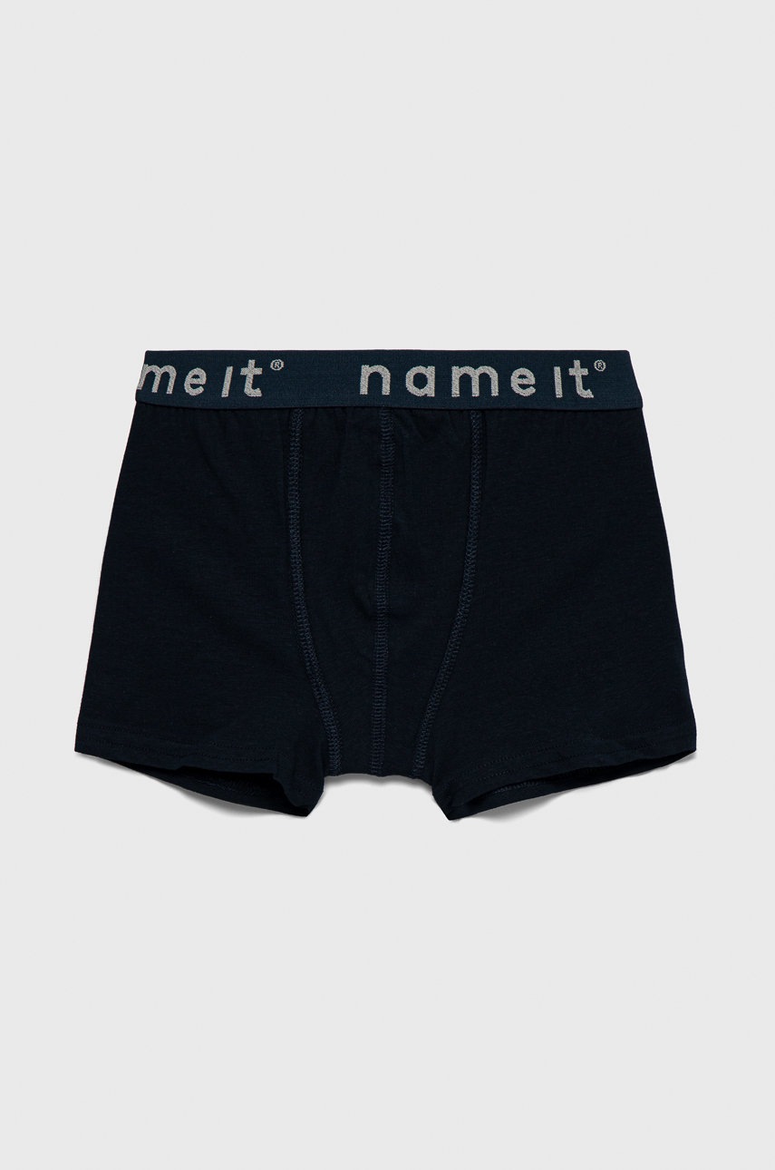 

Детские боксеры Name it (3-pack) цвет чёрный
