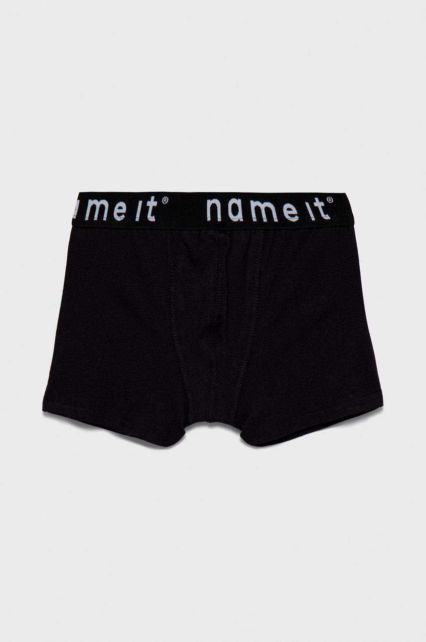 

Дитячі боксери Name it (3-pack) колір чорний