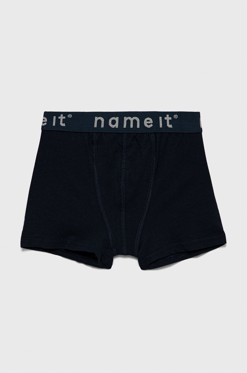 

Дитячі боксери Name it (3-pack) колір синій