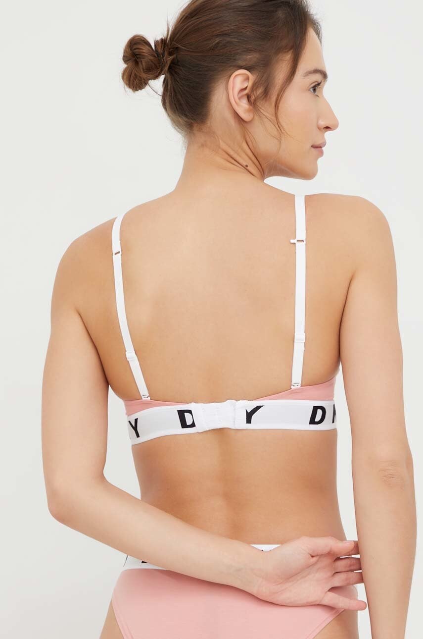 

Функціональна білизна Dkny колір рожевий однотонний
