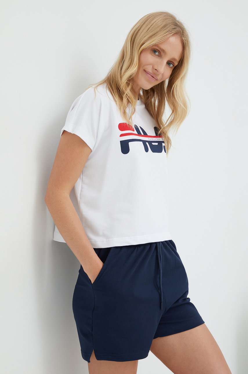 

Пижама Fila дамска в тъмносиньо, Тъмносин