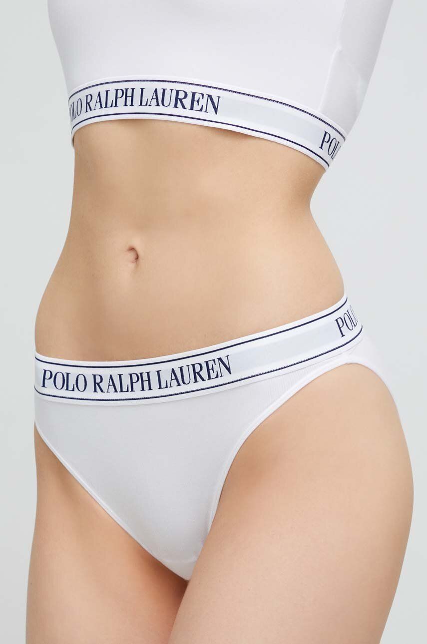 Levně Kalhotky Polo Ralph Lauren bílá barva, 4P2001
