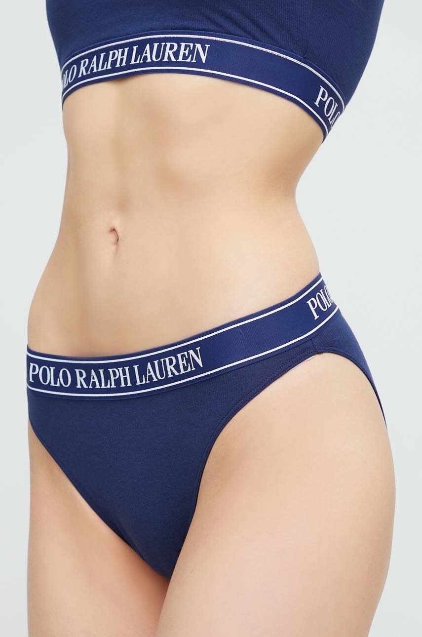 

Бикини Polo Ralph Lauren в тъмносиньо 4P2001, Тъмносин