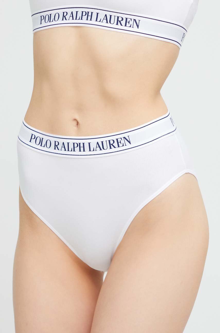 Levně Kalhotky Polo Ralph Lauren bílá barva, 4P2004