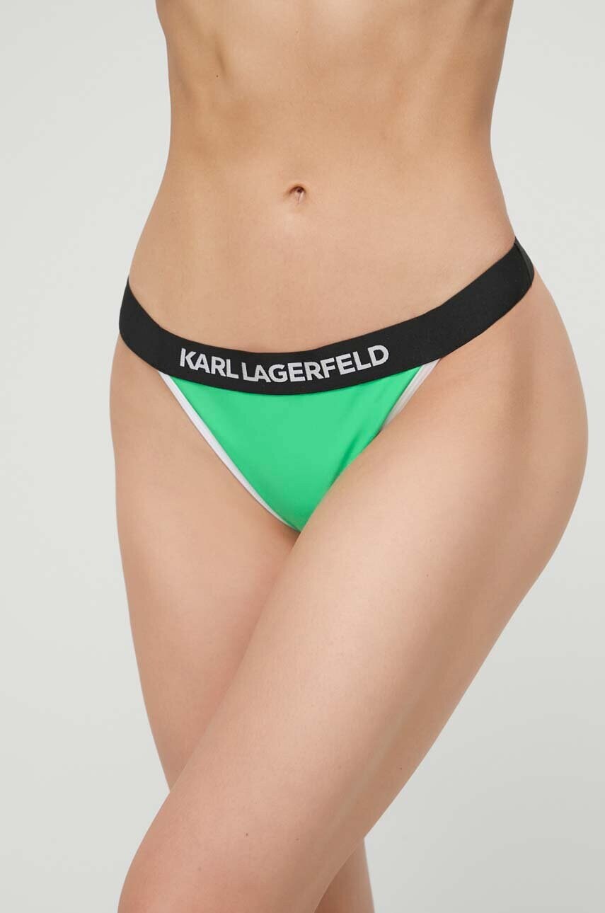 

Купальные трусы Karl Lagerfeld цвет зелёный