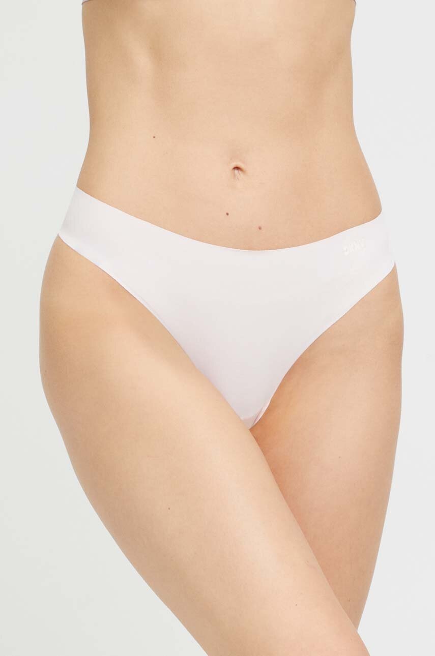 DKNY tanga dámské 3-pack (obrázek 2)