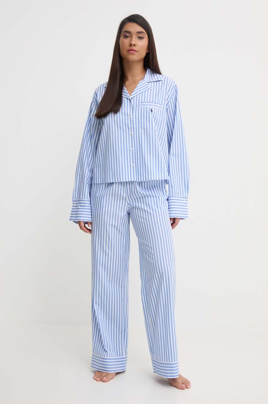 Levně Bavlněné pyžamo Polo Ralph Lauren bavlněná, 4P8004